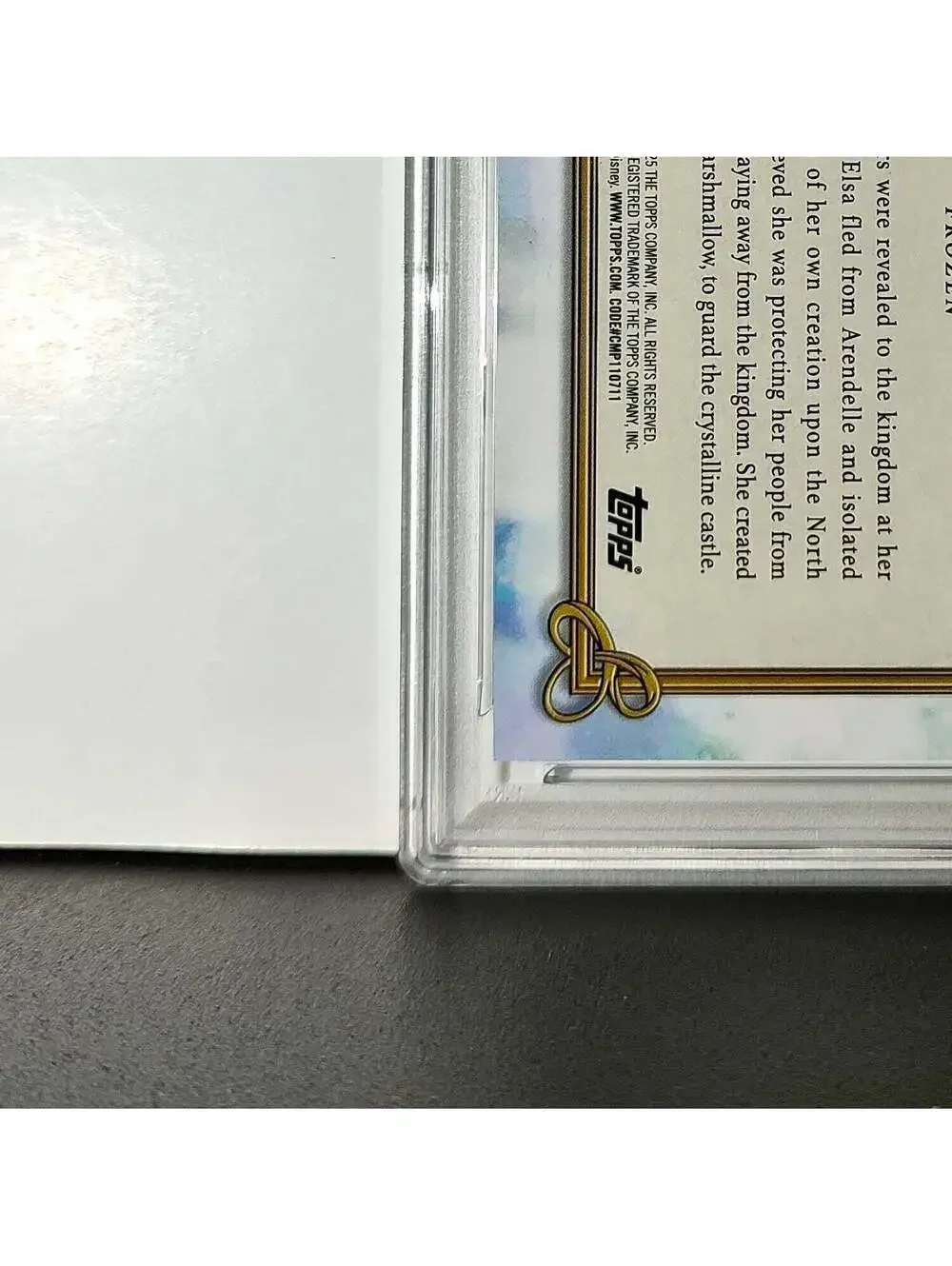 Elsa's Ice Palace 2025 Topps Disney #C-18 Card Frozen PSA 10